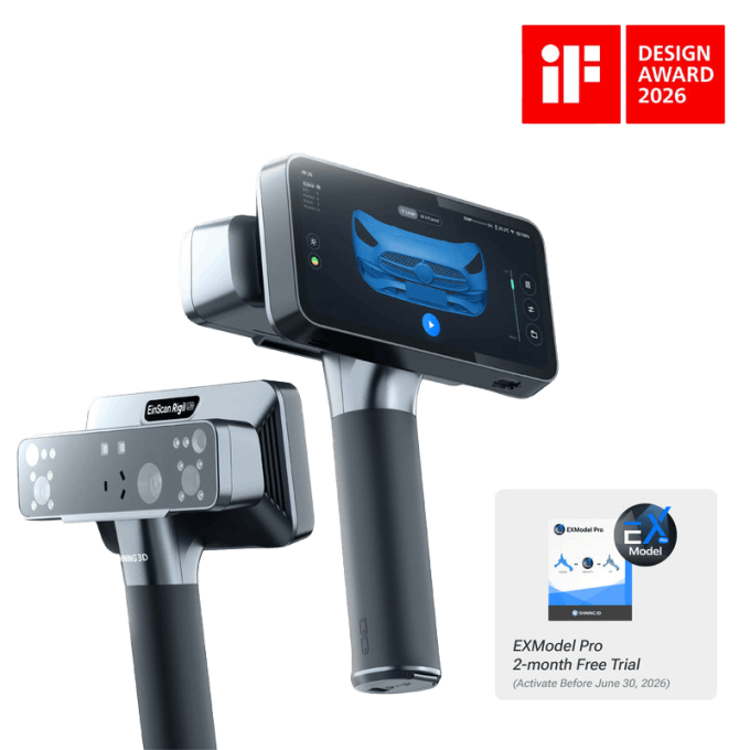Shining 3D Einscan Rigil Lite Wireless